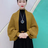 Knitted Dense Woven Plaid Shawl Warm All-matching