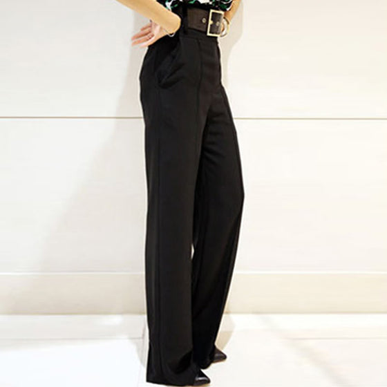 High Waist Professional Suit Pants