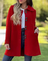 Polar Fleece Autumn And Winter Single-breasted Woolen Coat