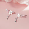 Flower, Fairy Design Earrings