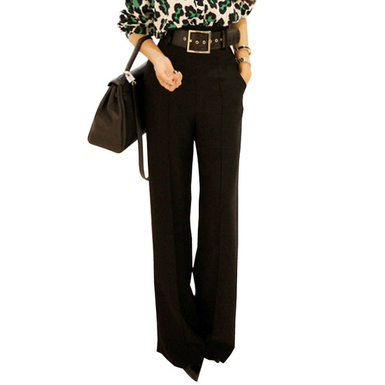 High Waist Professional Suit Pants