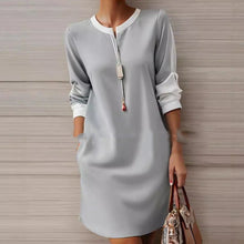  Casual cute long sleeved Dress