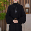 Knitted Dense Woven Plaid Shawl Warm All-matching