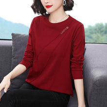  Round Neck Long Sleeve Top