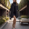 Women's Korean-style Slim-fit Long Double-faced Woolen Goods Woolen Coat