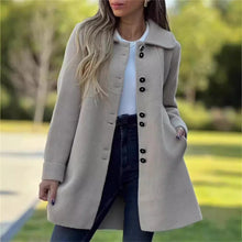  Polar Fleece Autumn And Winter Single-breasted Woolen Coat