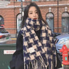 Fashionable All-match Plaid New Scarf For Women